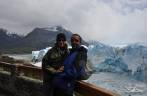 1000dias no famoso glaciar Perito Moreno, no parque Nacional Los Glaciares, região de El Calafate, no sul da Argentina